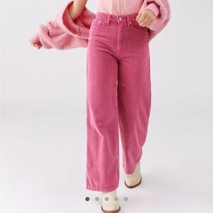 BDG pink corduroy pants